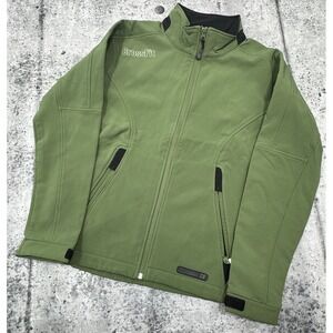 CrossFit CF Soft Shell Coat Jacket Olive Green Women's Size Small Gym ‎ Exercise